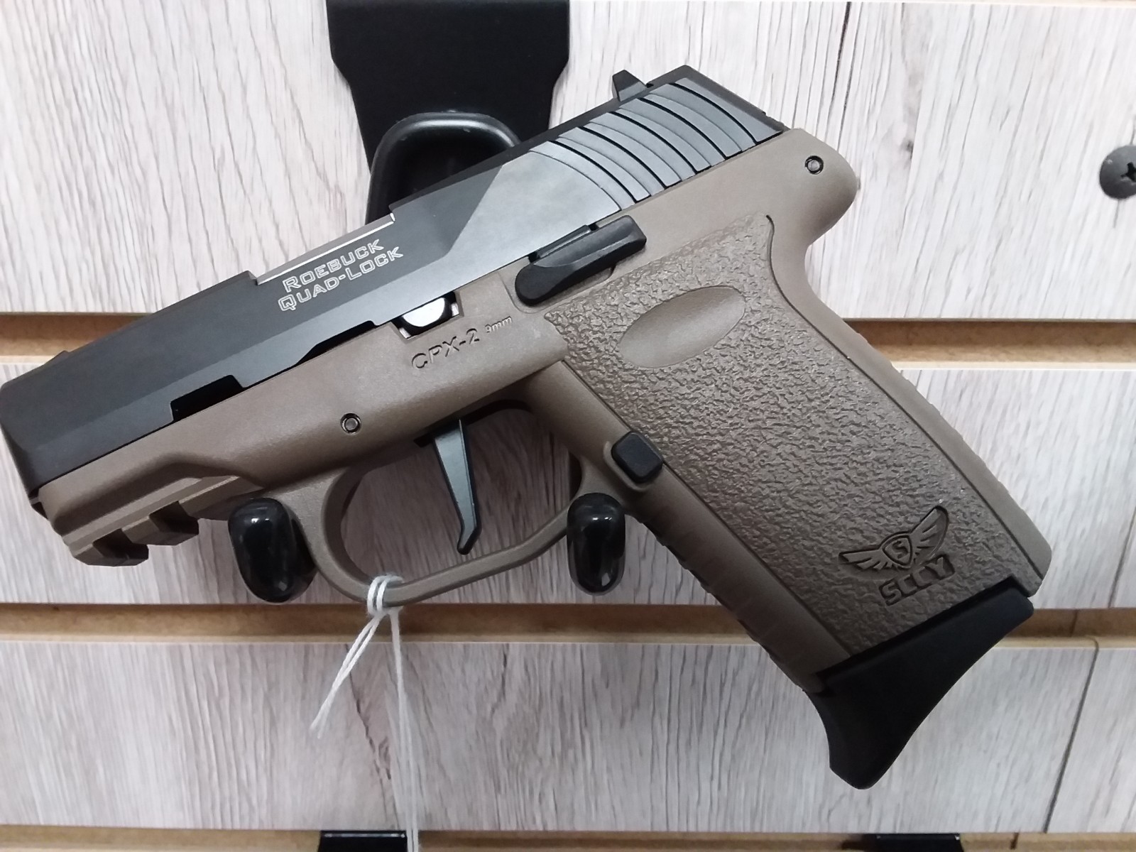 SCCY CPX2 9MM DARK EARTH PISTOL on www.The.Rodeo